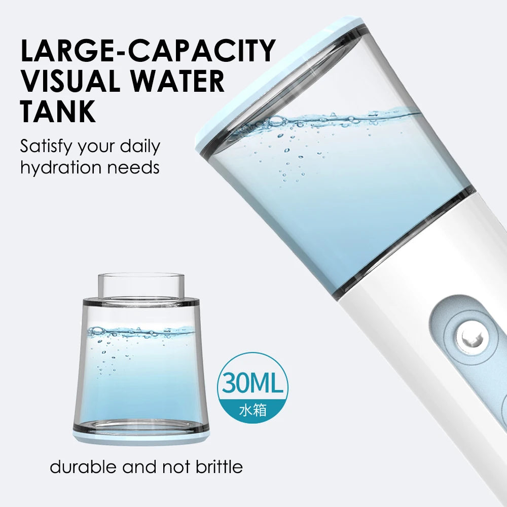 Ultrasonic Nano Mist Sprayer with Skin Test, LED Display