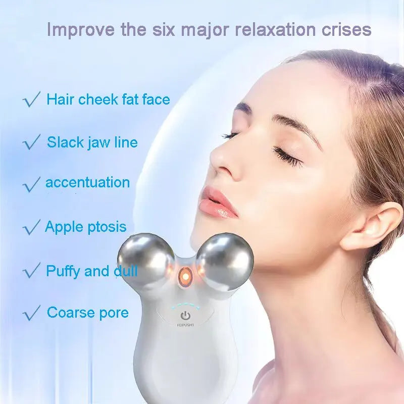 3D Microcurrent Facial Massager. Anti-wrinkle, Firming and Skin Rejuvenation