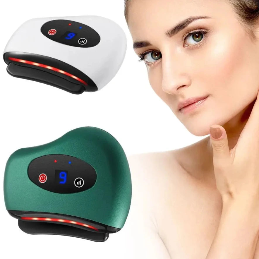 Electric Gua Sha Stone. Face Lift Massager