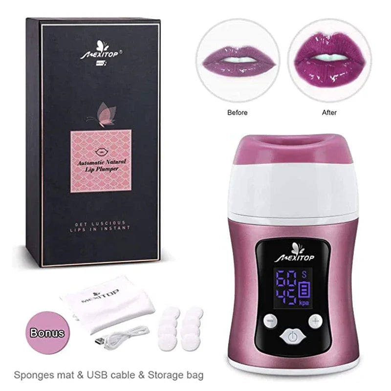 Lip care Device for Women. Volume Increase