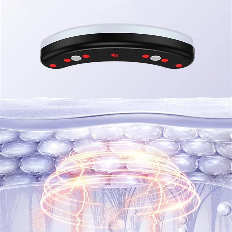 EMS Microcurrent Eye Massager Therapy Relieves Eye Fatigue, Anti-Wrinkle