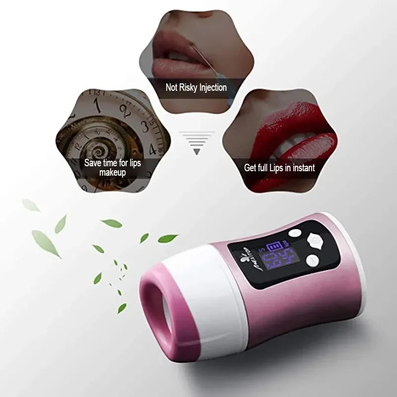 Lip care Device for Women. Volume Increase