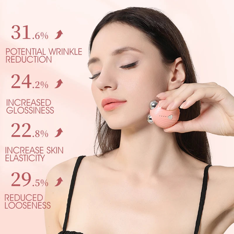 New Mini Facial Massager for Skin Rejuvenation and Firming.