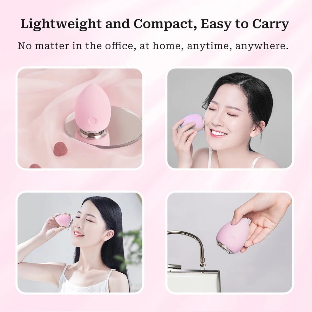 2 in 1 Facial Massager for Skin Care. Skin Absorption