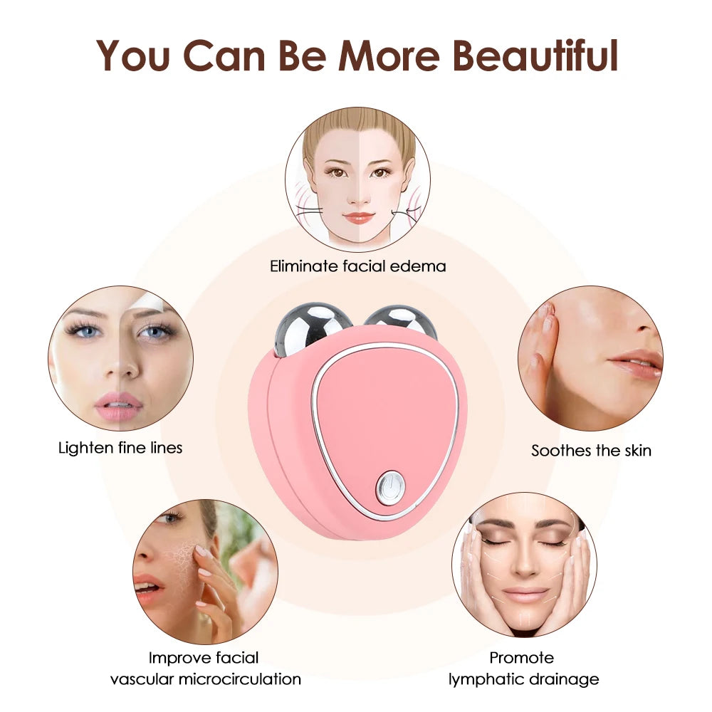 Microcurrent Device for Facial Lifting and Massage